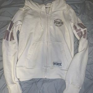 White Victoria Secret PINK jacket